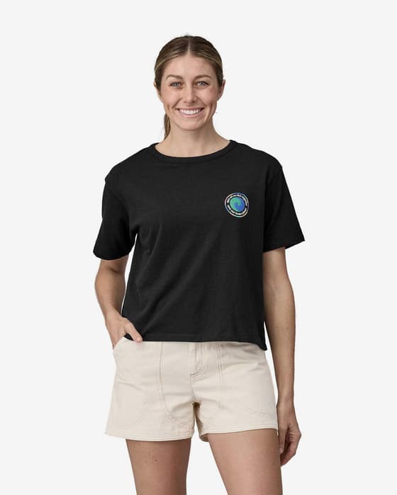 Patagonia Unity Fitz Short Sleeve T-shirt pure black Women