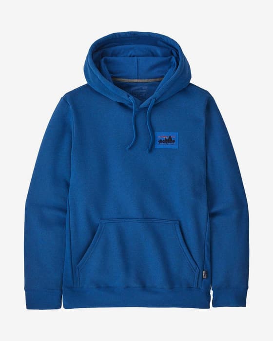 Sudadera con capucha Patagonia 73 Skyline Uprisal azul eléctrico