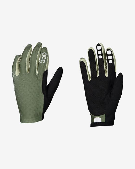 Guantes largos POC Savant verde grisáceo negro