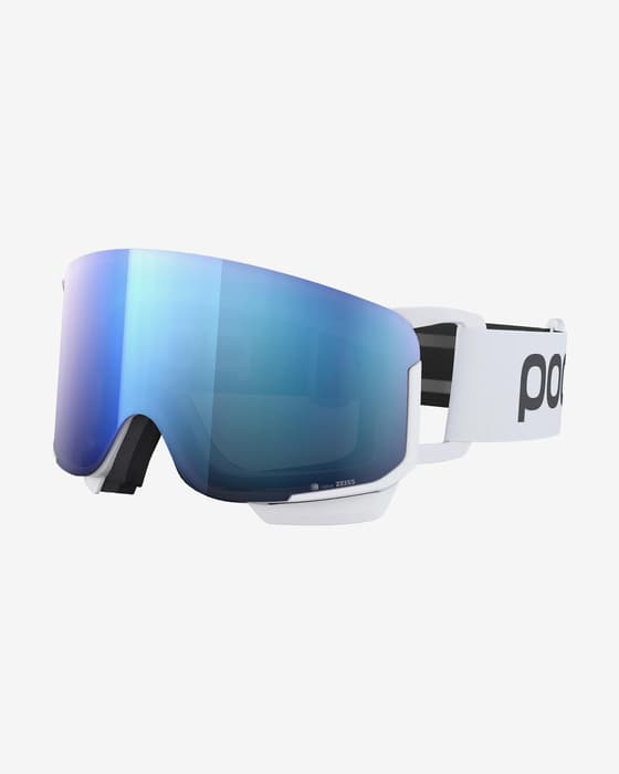 Masque POC Nexal Mid blanc avec verre Clarity Highly Intense Partly Sunny Blue