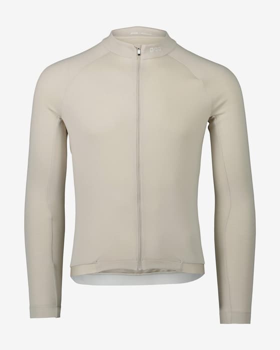 Maillot POC Thermal Lite manches longues beige clair