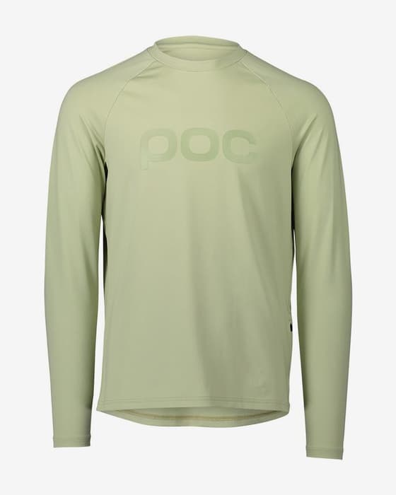 Maillot POC Reform Enduro manche longue vert clair