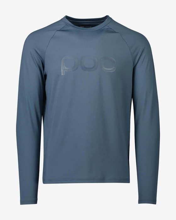 Maillot POC Reform Enduro manche longue bleu calcite femme