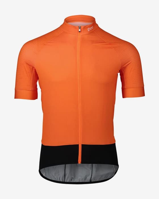 Maillot POC Essential manche courte orange noir