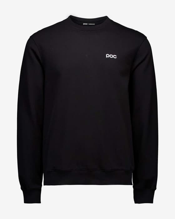 Sudadera POC Brand Crew negro