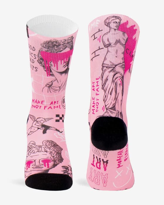 Calcetines Pacific & Co Bad Habits rosa