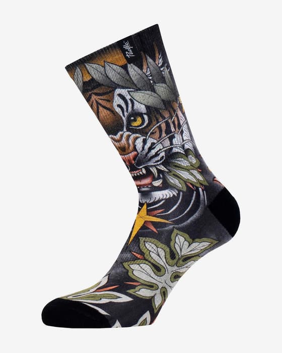 Calcetines Pacific & Co Roar marrón