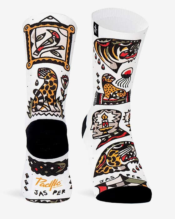 Calcetines Pacific & Co Jasper blanco
