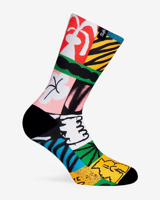 Calcetines Pacific & Co Trashart multicolor