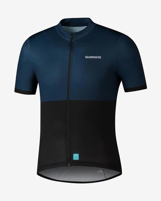 Maillot Shimano Element manche courte bleu navy