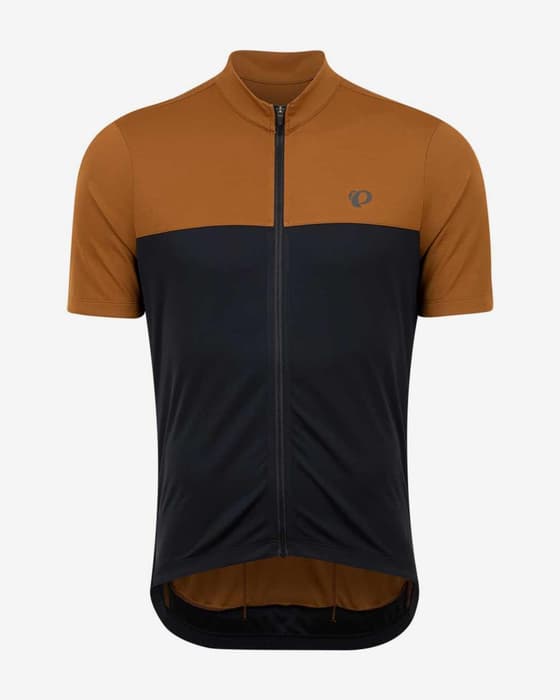 Maillot Pearl Izumi Quest manche courte marron noir