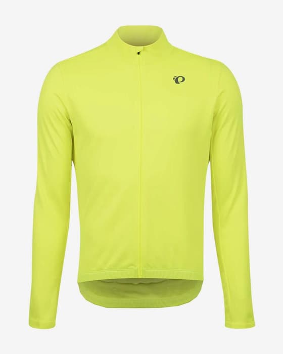 Maillot Pearl Izumi Quest Thermal manche longue jaune brillant