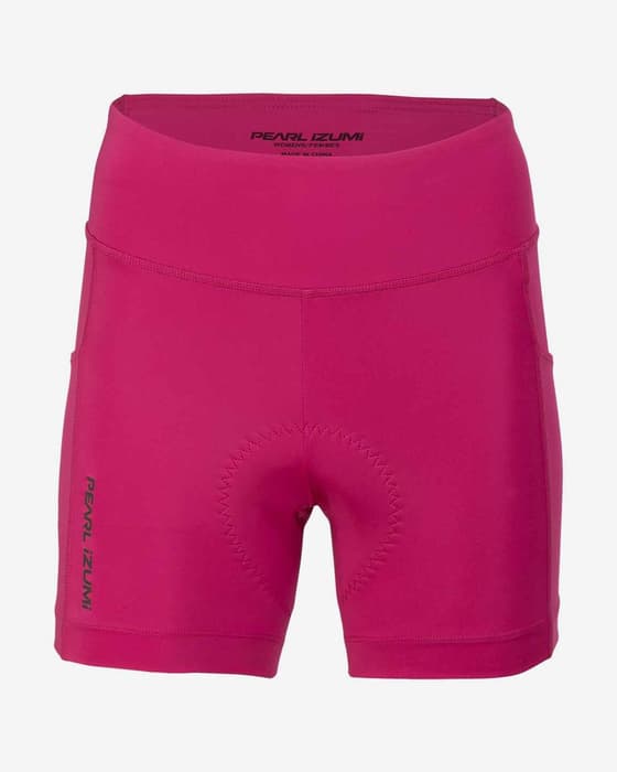 Culote sin tirantes Pearl Izumi Sugar 5" rosa intenso mujer