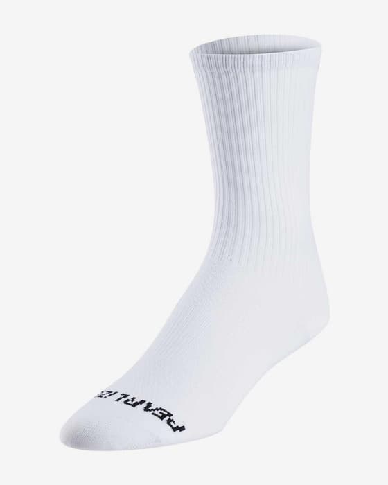 Calcetines Pearl Izumi Transfer 7" blanco puro