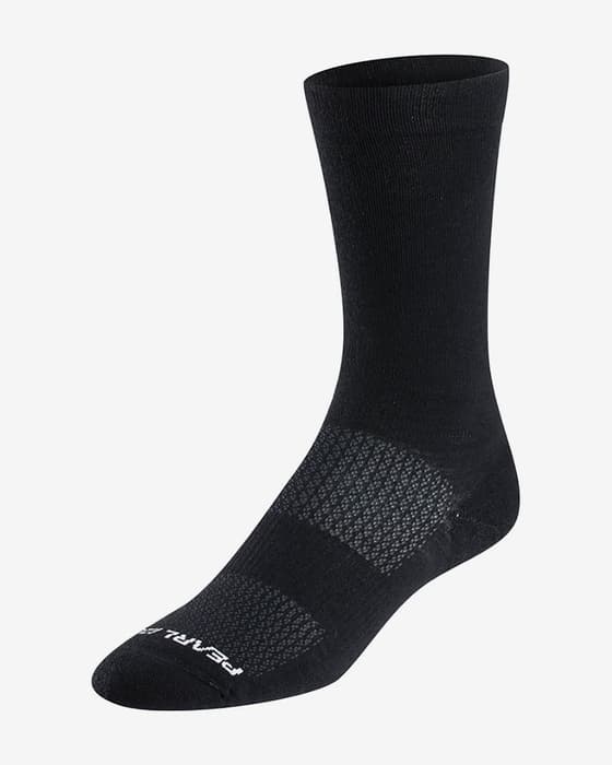 Calcetines Pearl Izumi Merino Trail 7" negro intenso