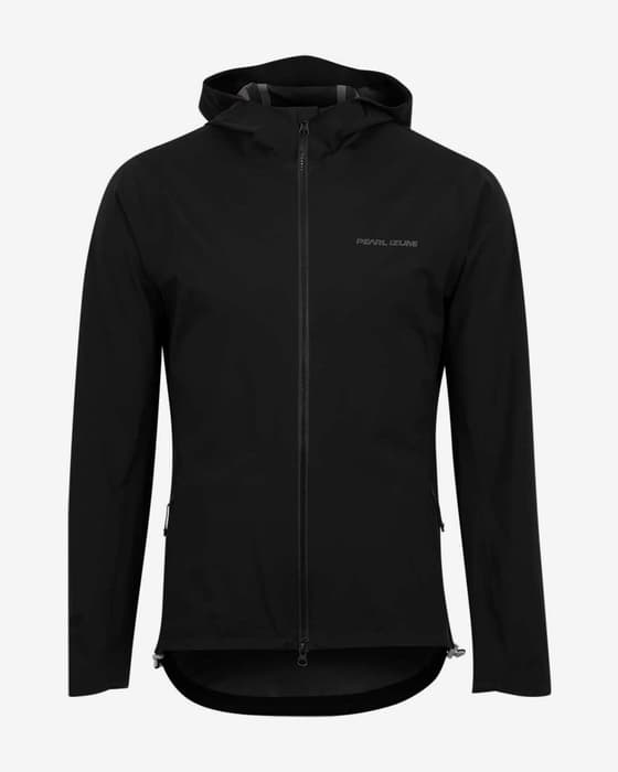 Chaqueta fina impermeable Pearl Izumi Summit Pro NeoShell WXB negro intenso