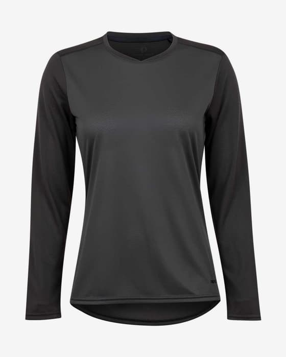 Maillot Pearl Izumi Summit manga larga gris oscuro mujer