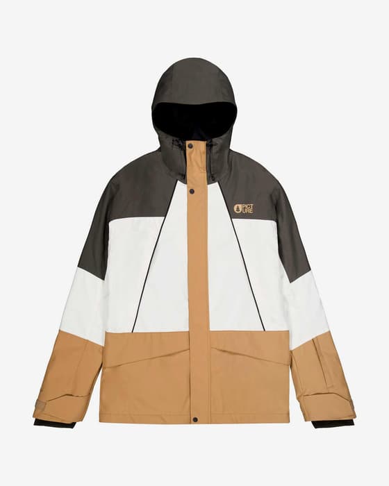 Chaqueta Picture Kenko beige blanco negro
