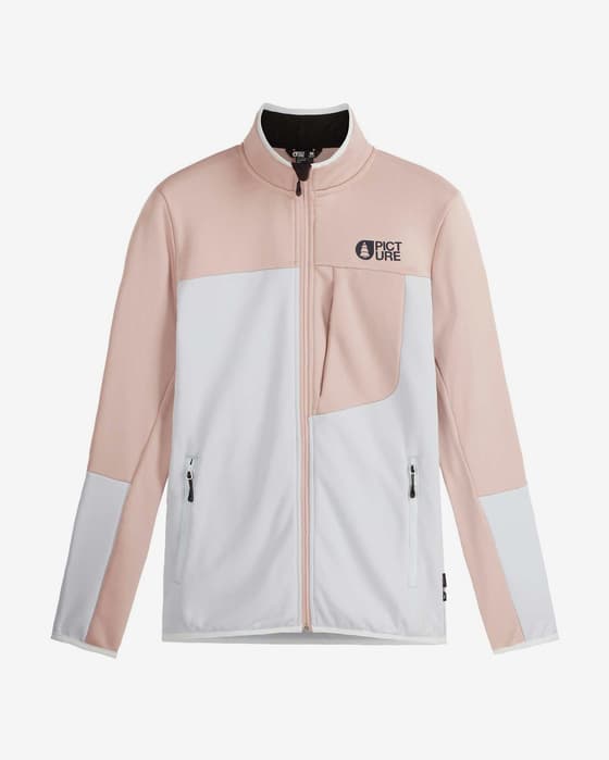 Forro polar Picture Rommana rosa blanco mujer