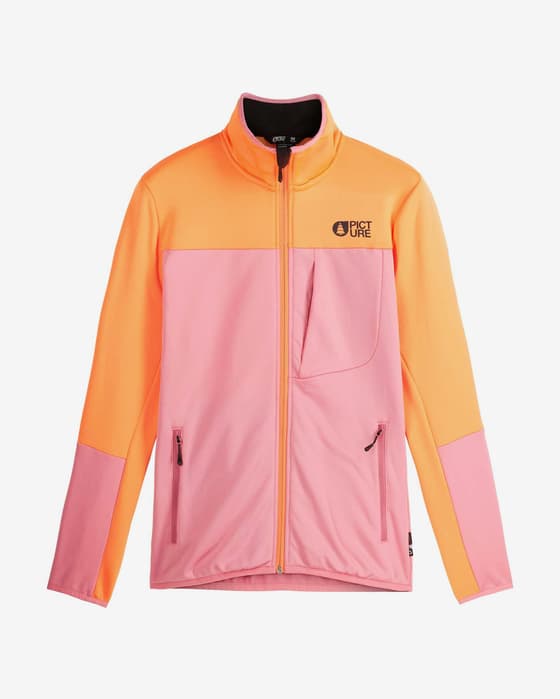 Forro polar Picture Rommana rosa naranja mujer