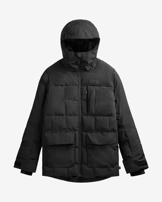 Chaqueta con capucha Picture Face It negro puro mujer