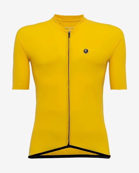 Maillot Pissei Prima Pelle manche courte jaune