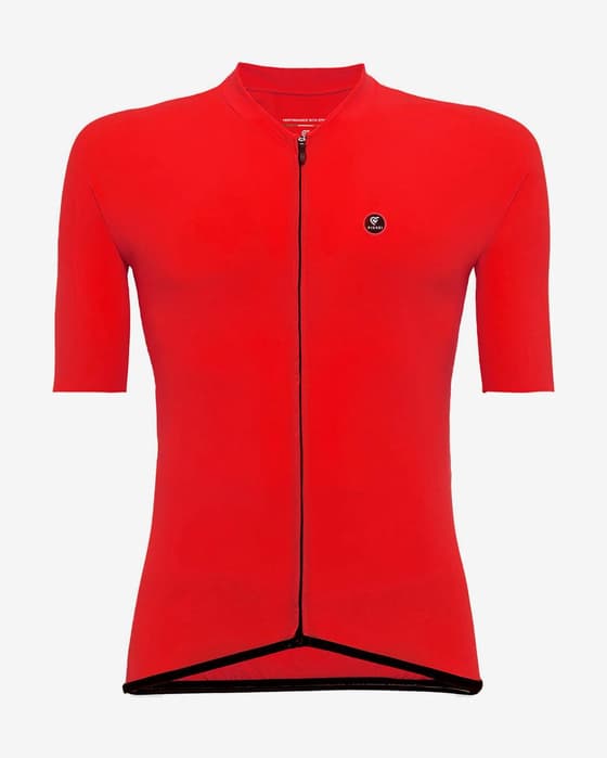 Maillot Pissei Prima Pelle manche courte rouge