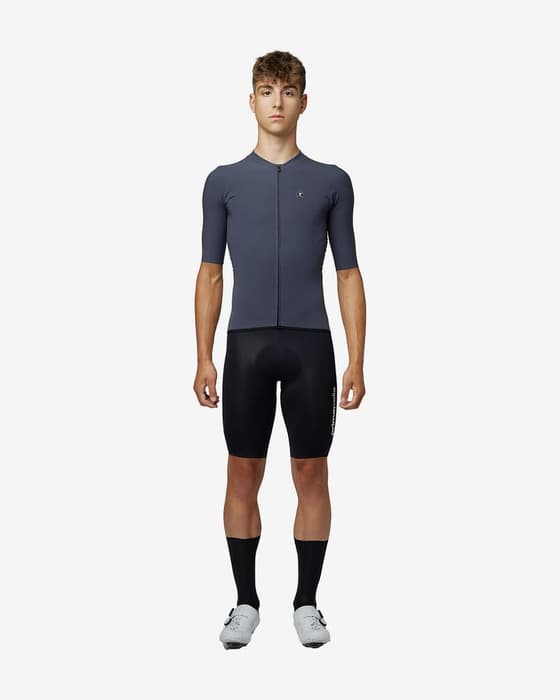 Maillot Pissei Prima Pelle manches courtes gris foncé