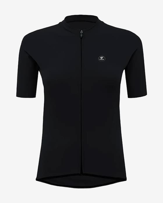 Maillot Pissei Prima Pelle manches courtes noir femme