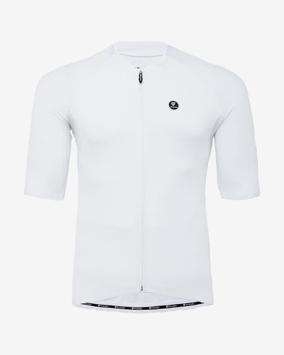 Maillot Pissei Magistrale Ultra manches courtes blanc