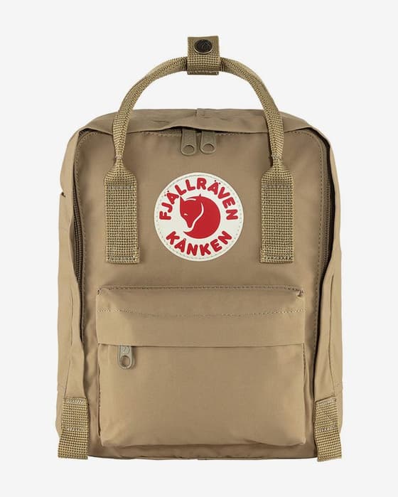 Mochila Fjällräven Kanken Mini 7L marrón claro