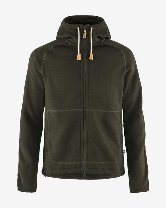 Sudadera Fjällräven Övik Fleece verde militar