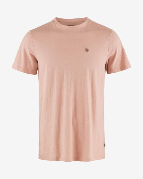 Fjällräven Hemp Blend Short Sleeve T-Shirt Light Pink