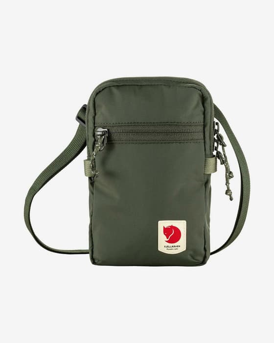 Mala a tiracolo Fjällräven High Coast Pocket verde bosque