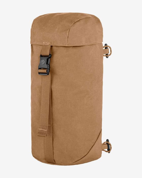 Bolsillo lateral Fjällräven para mochilas Kajka 35 y Singi marrón claro
