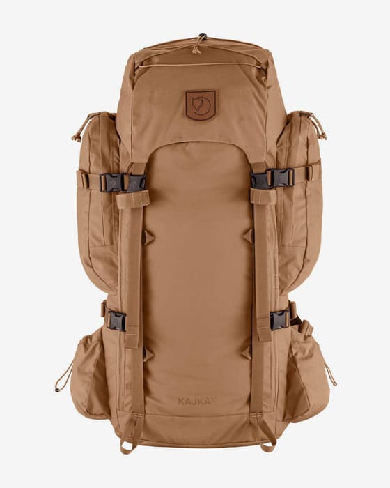 Mochila Fjällräven Kajka 55L S/M marrón claro