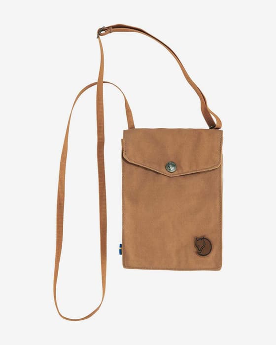 Bandolera Fjällräven Pocket marrón claro