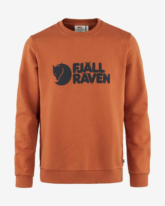 Sudadera Fjällräven Logo naranja