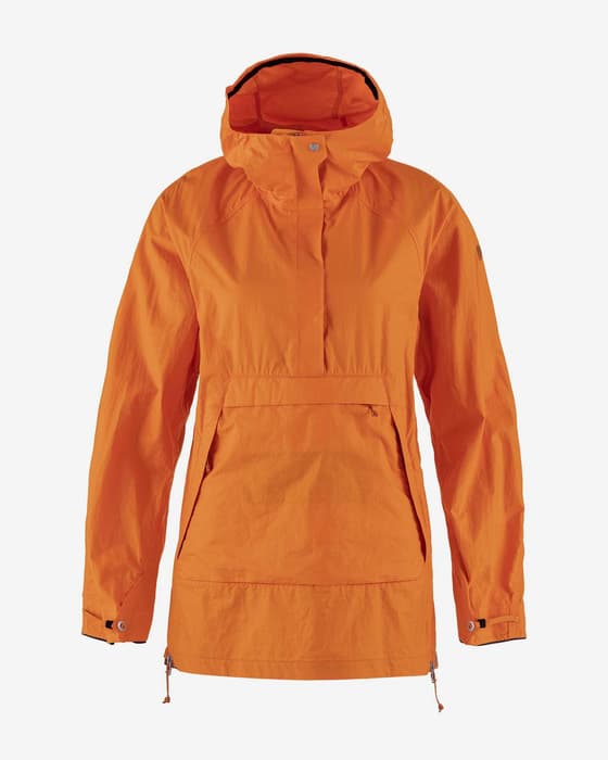 Giacca con cappuccio Fjällräven Singi X-Anorak arancio donna