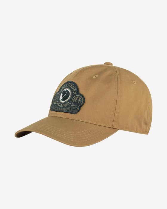 Gorra Fjällräven Classic Badge marrón claro