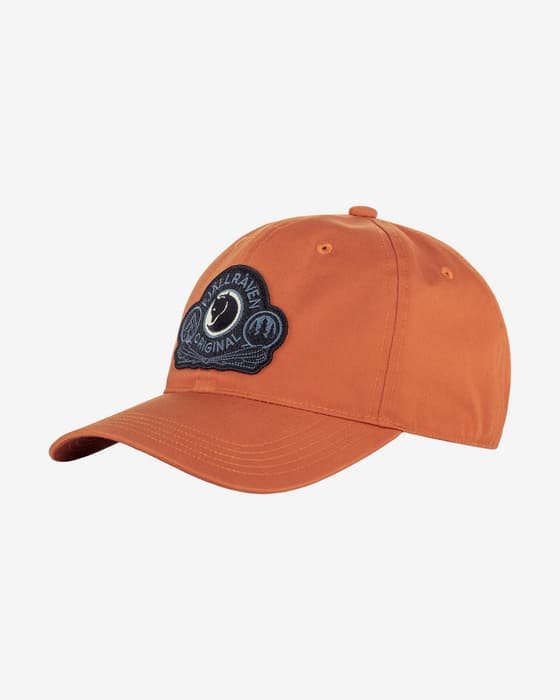 Gorra Fjällräven Classic Badge naranja