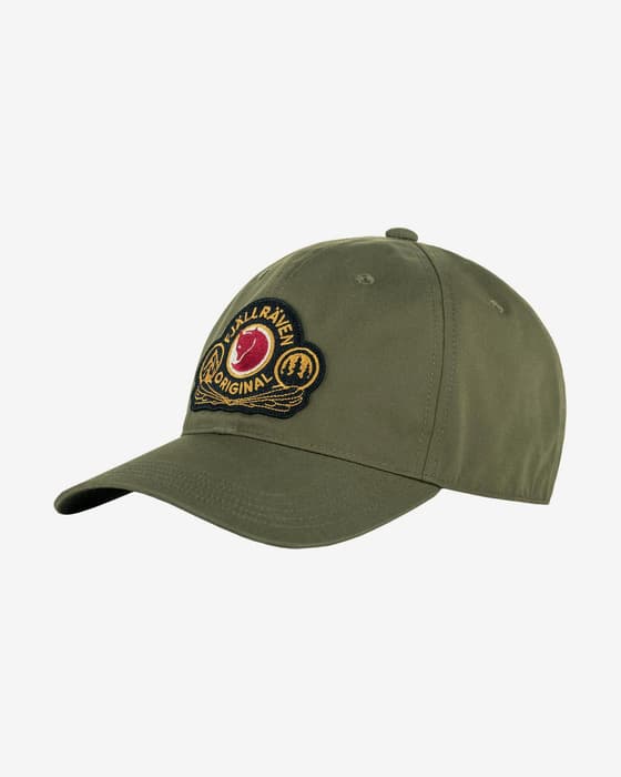 Gorra Fjällräven Classic Badge verde laurel