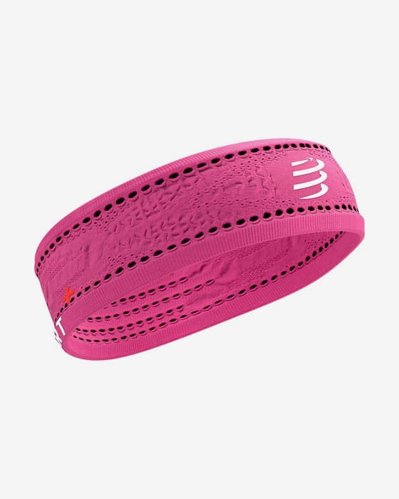 Cinta para la cabeza Compressport Thin On/Off fucsia