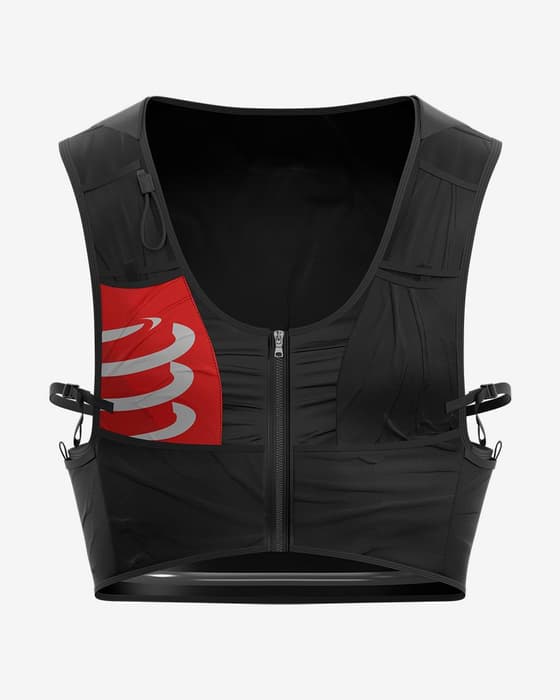 Chaleco de hidratación Compressport UltRun negro