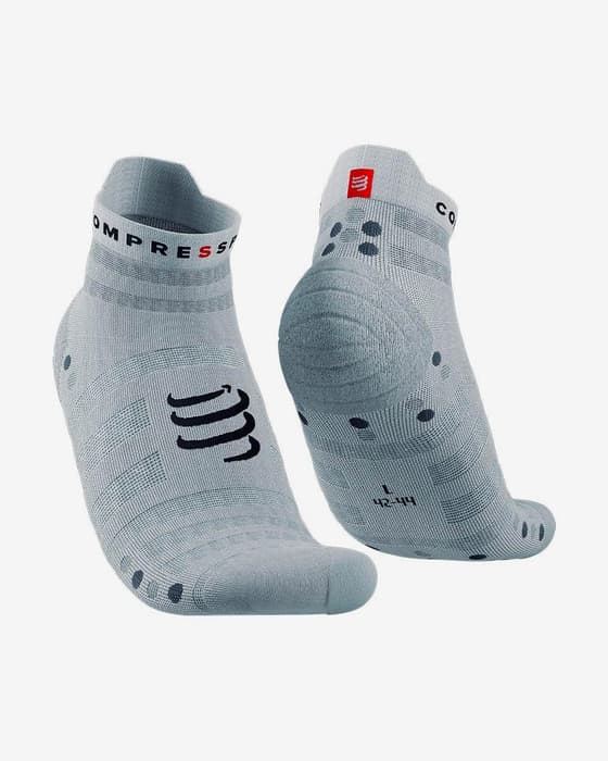 Compressport Pro Racing v4.0 Ultralight Run Low Socks Grey