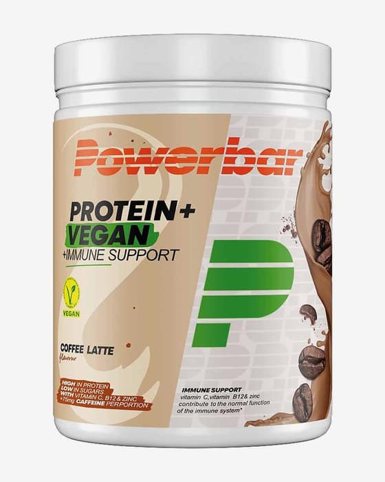 Powerbar Protein+ Vegan shake met koffiesmaak 570 g