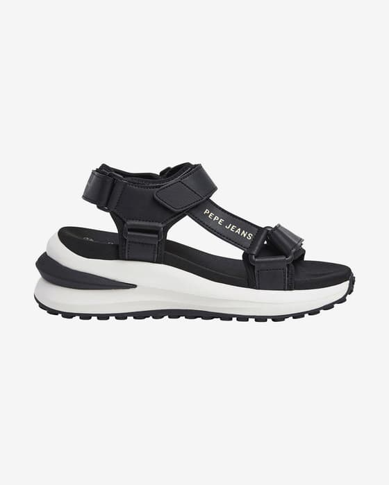 Pepe Jeans Winslove Action Sandals black white Women