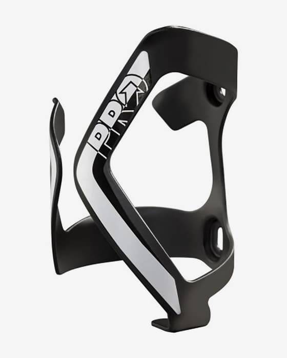 Porte-bidon PRO entrée latérale droit blanc noir