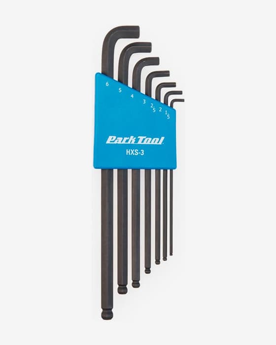Set de llaves Allen Park Tool HXS-3 cortas