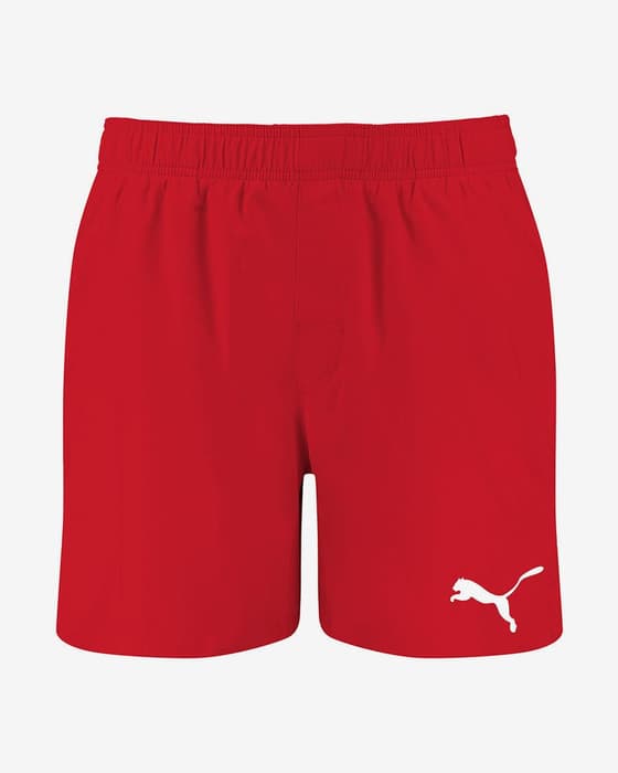 Maillot de bain Puma Swim Mid rouge